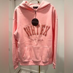 NWT WHITE FOX HOODIE